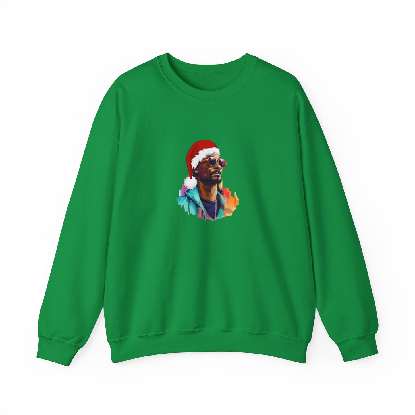 Snoop Dog Christmas Unisex Heavy Blend Crewneck Sweatshirt