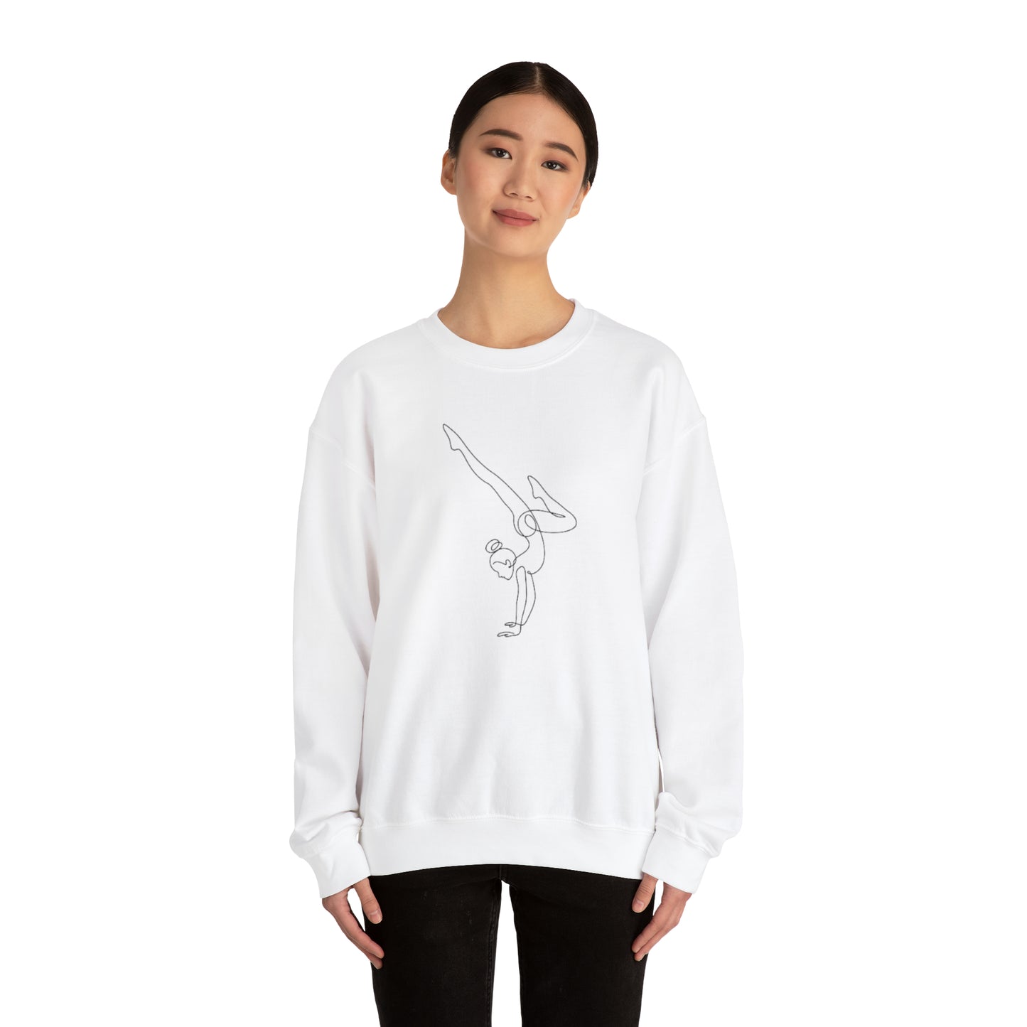 In My Gymnastics Era Unisex Heavy Blend Crewneck Sweatshirt