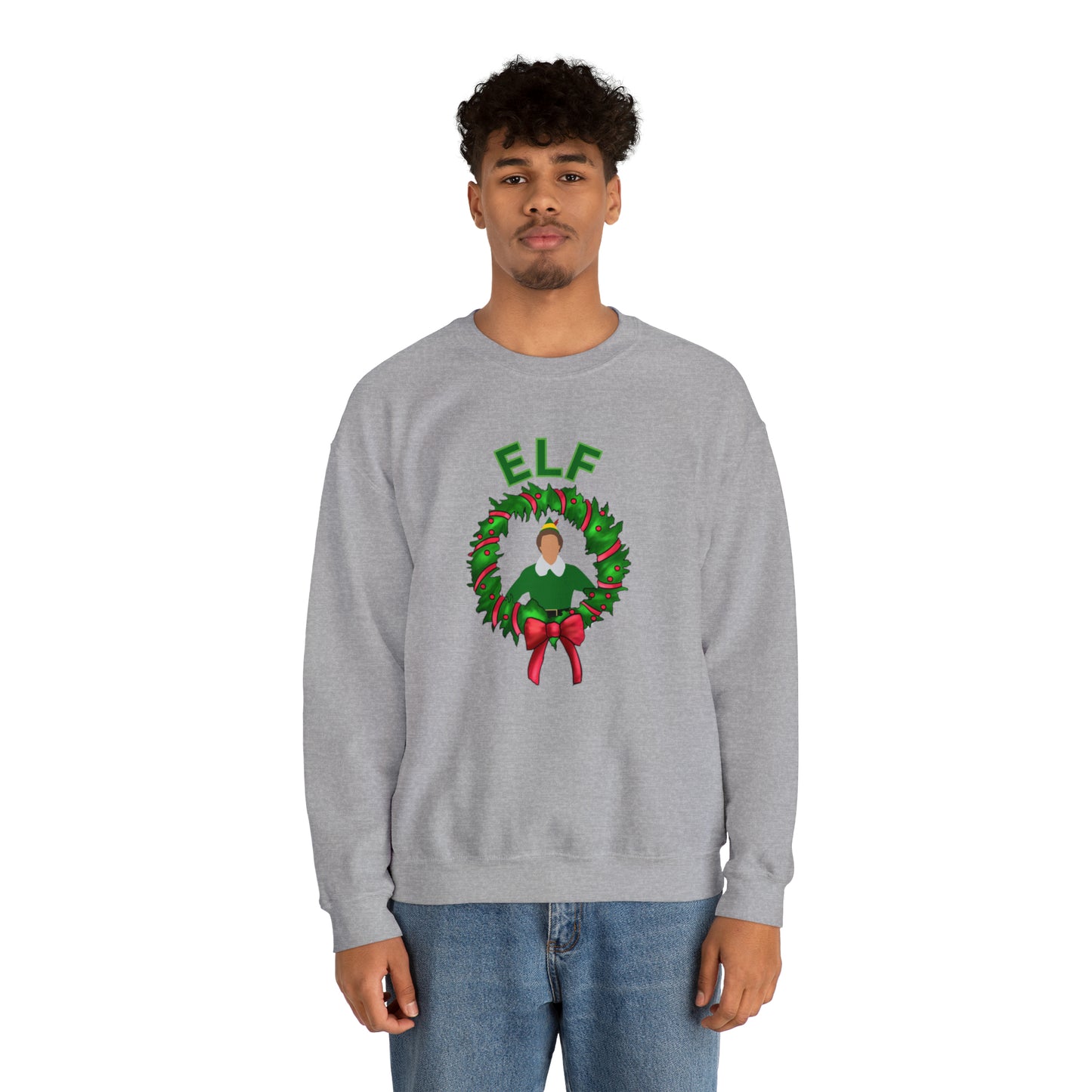 Buddy Elf Christmas Unisex Heavy Blend Crewneck Sweatshirt