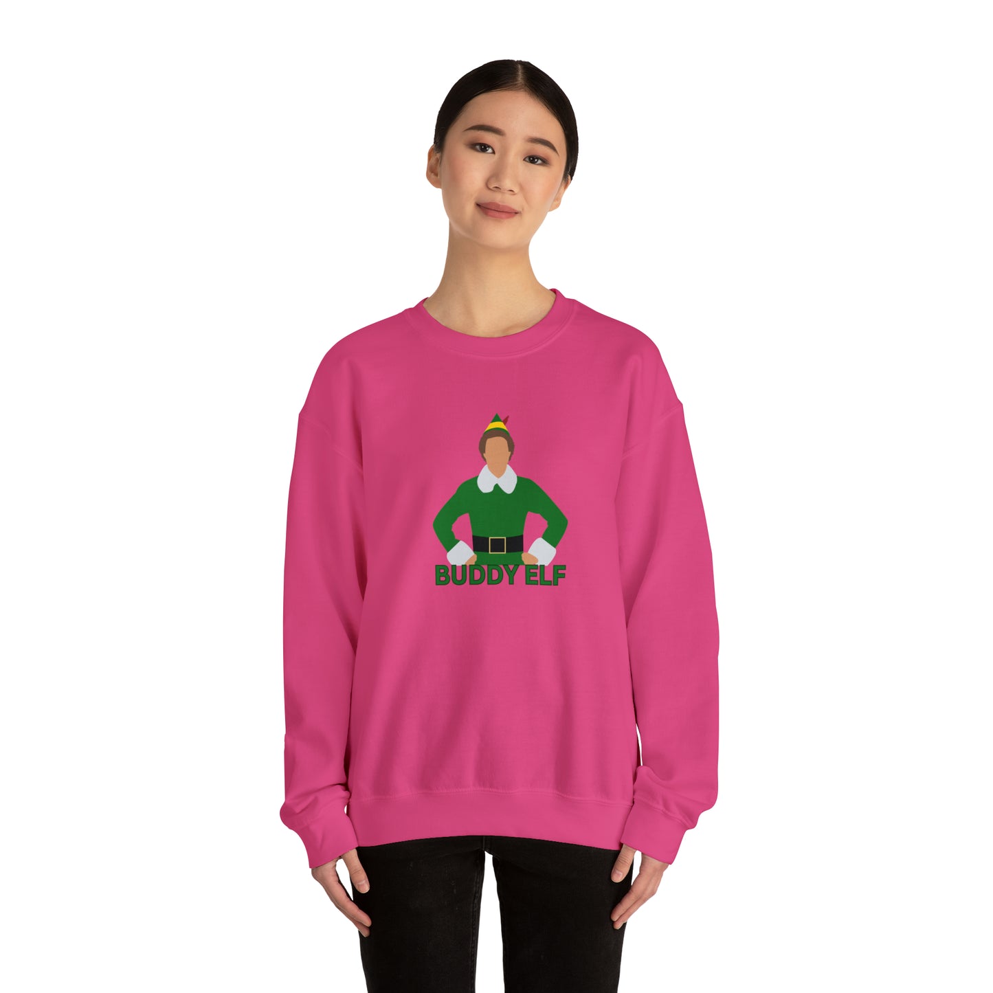 Buddy Elf Unisex Heavy Blend Crewneck Sweatshirt