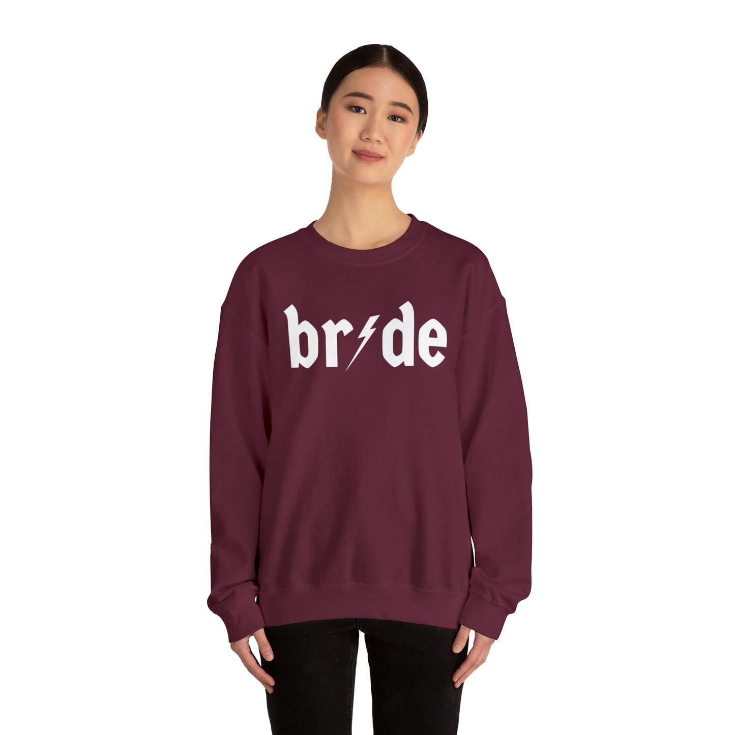 Grunge  Bride Unisex Heavy Blend Crewneck Sweatshirt