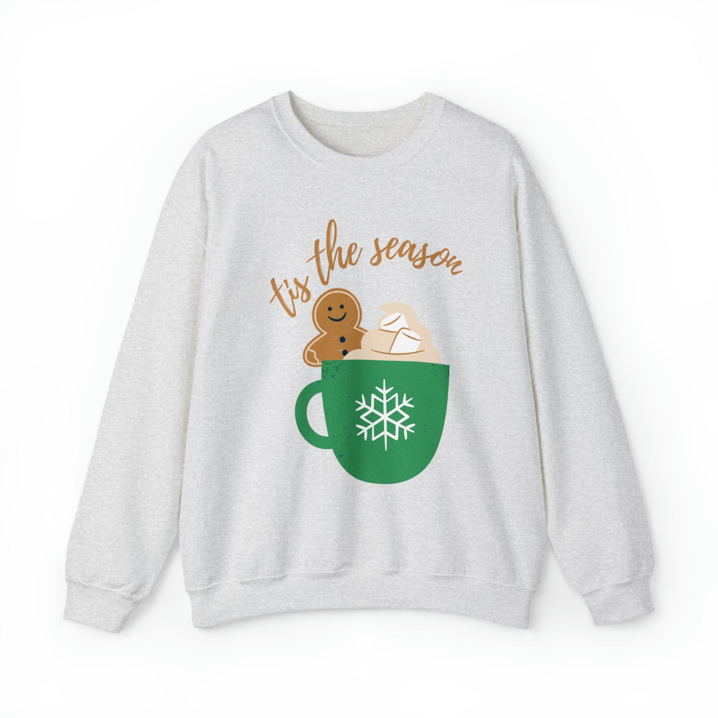 Tis The Season Latte Unisex Heavy Blend Crewneck Sweatshirt