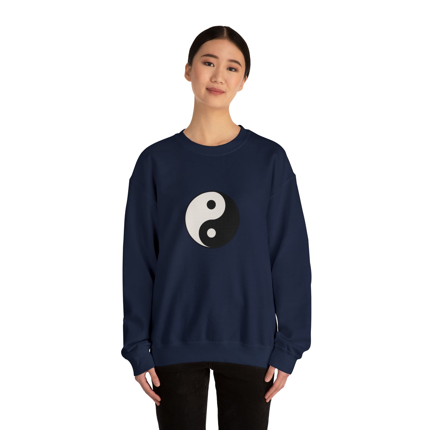Ying Yang Unisex Heavy Blend Crewneck Sweatshirt