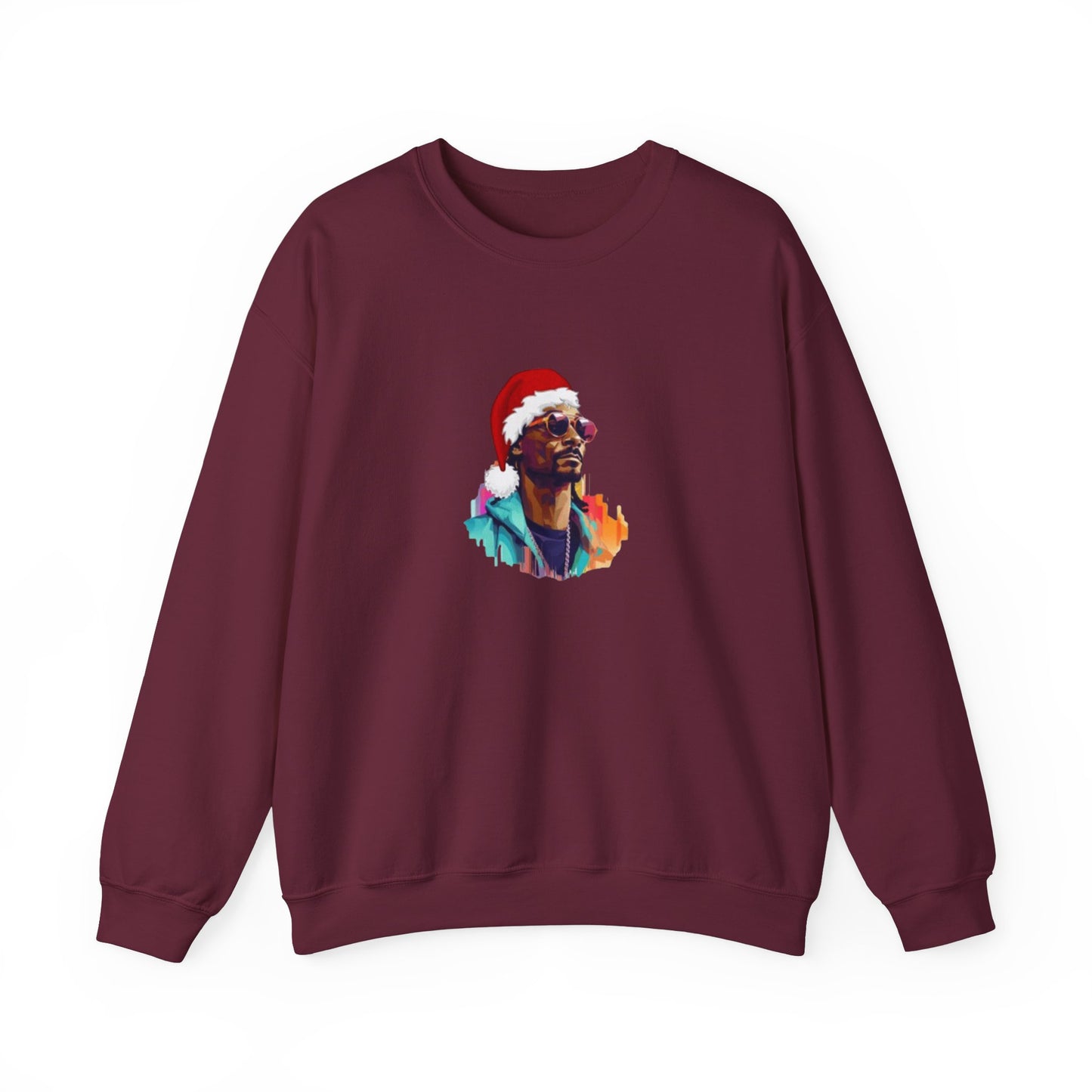 Snoop Dog Christmas Unisex Heavy Blend Crewneck Sweatshirt