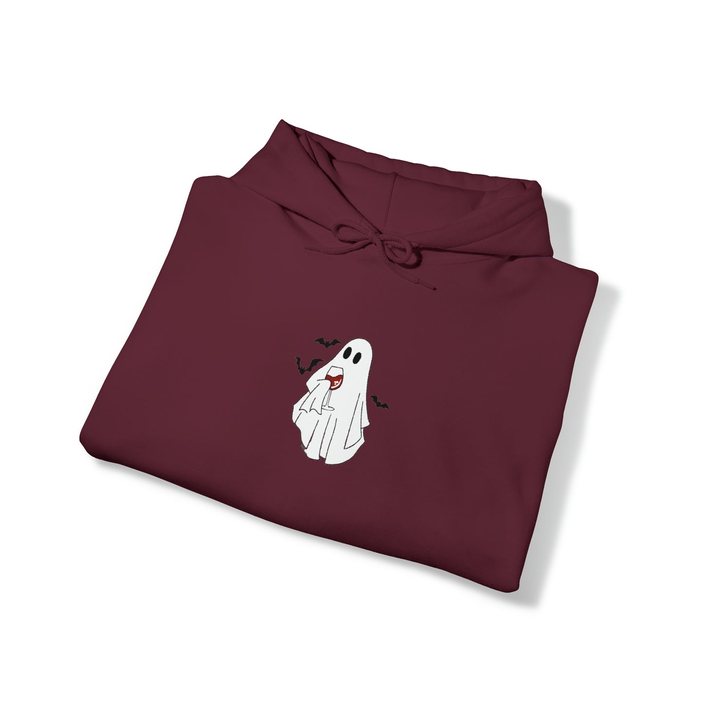 Ghost Wine Unisex Heavy Blend Hooded Sweatshirt