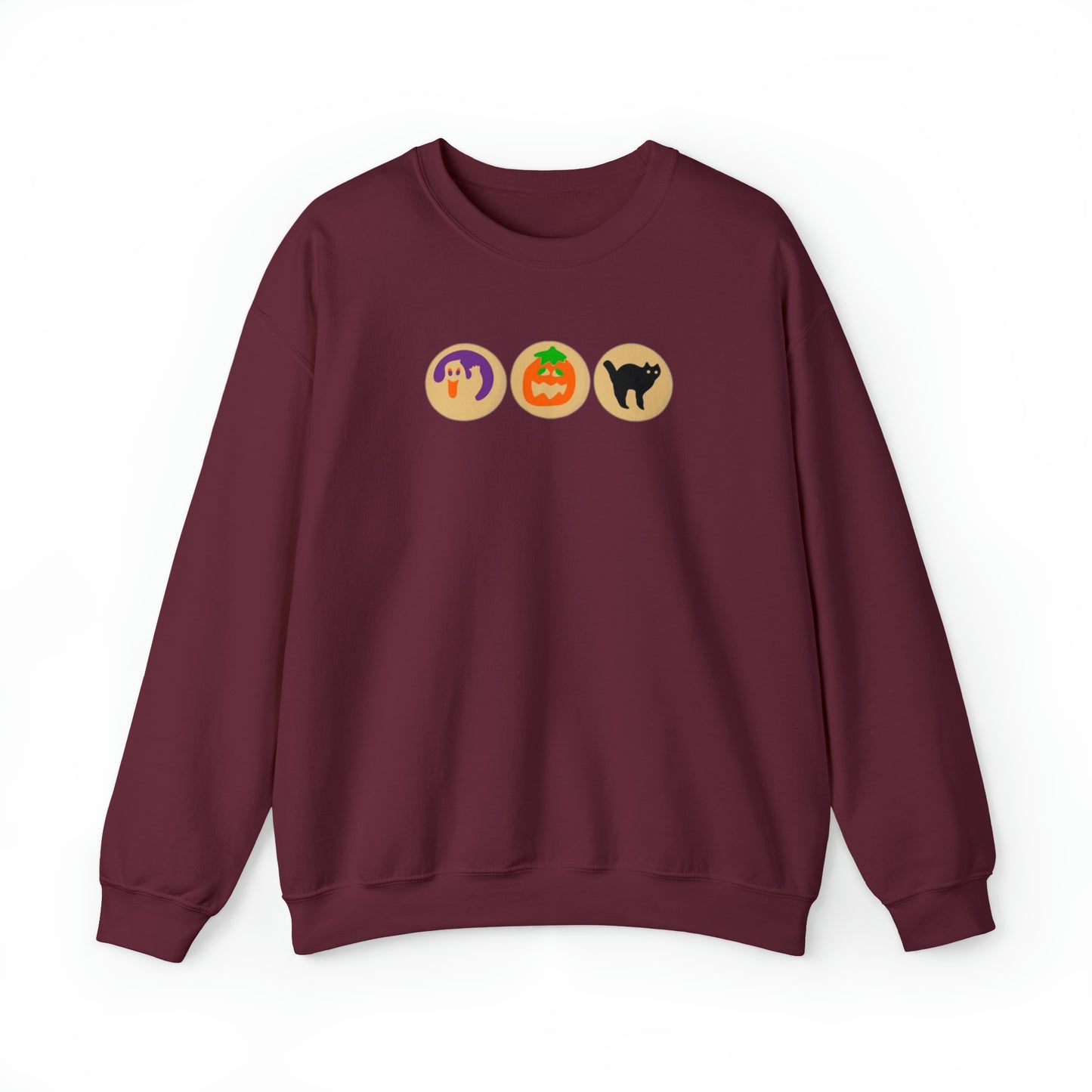 Halloween sugar cookie Unisex Heavy Blend Crewneck Sweatshirt
