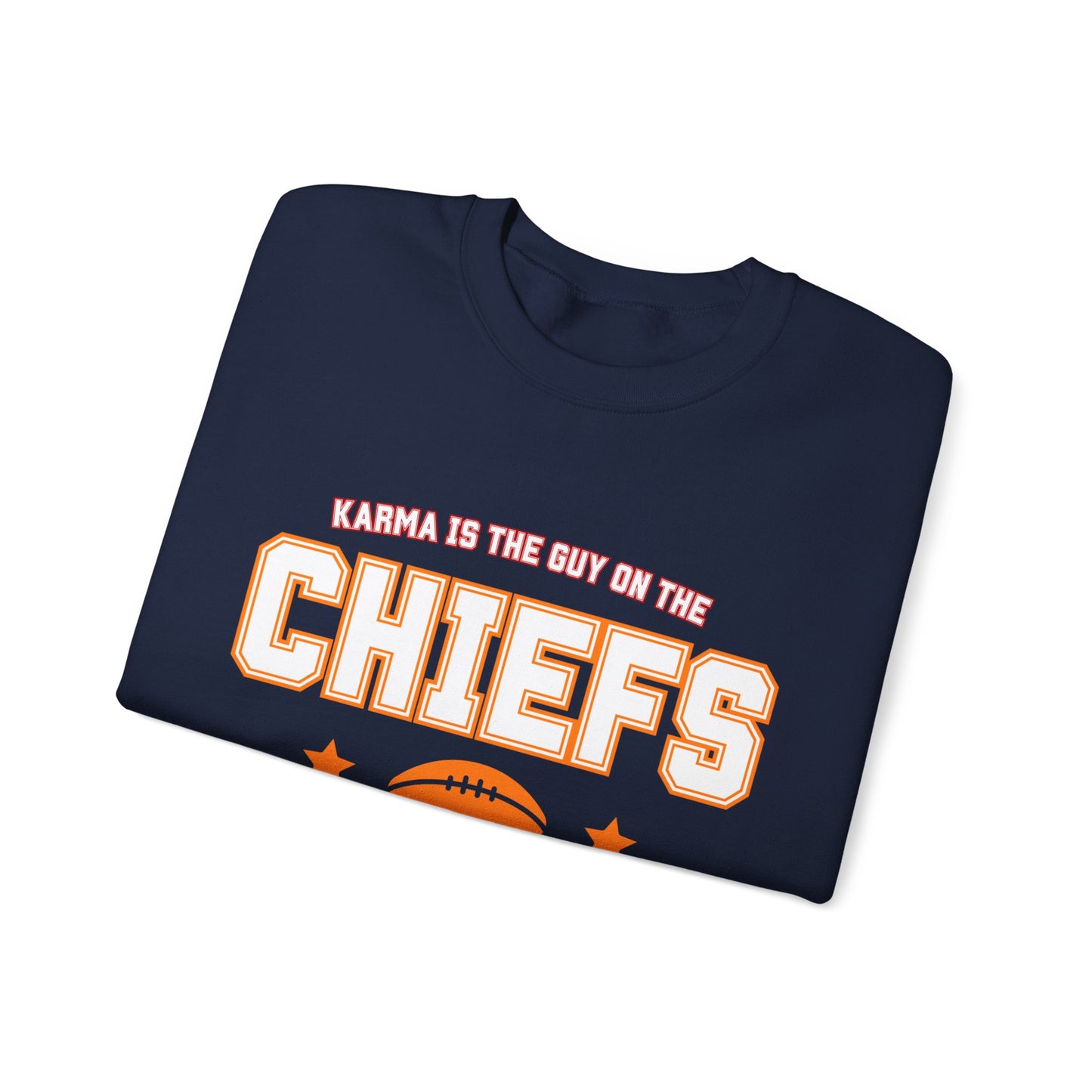 Karma Is The Guy On The Chiefs Unisex Crewneck