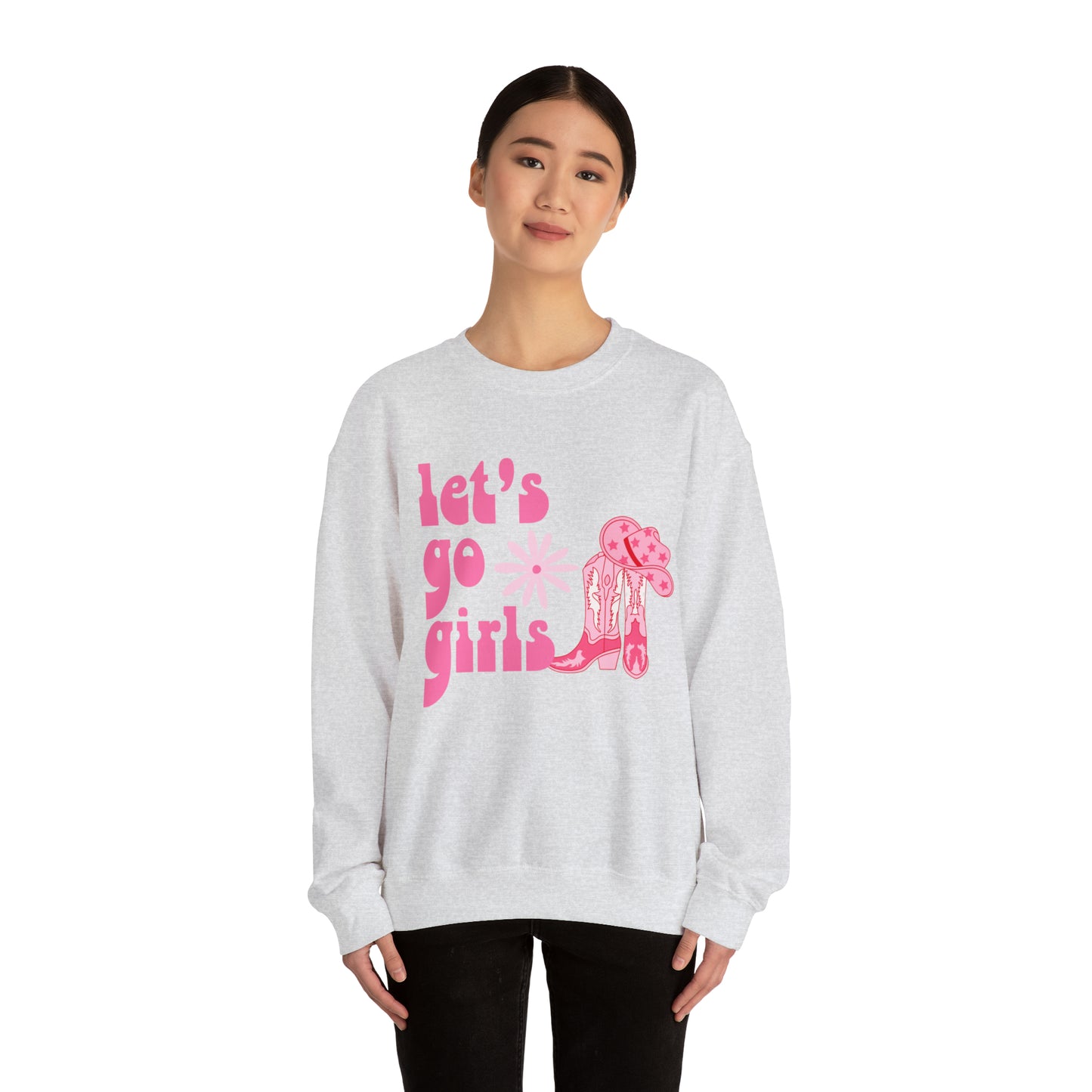 Lets Go Girls Unisex Heavy Blend™ Crewneck Sweatshirt