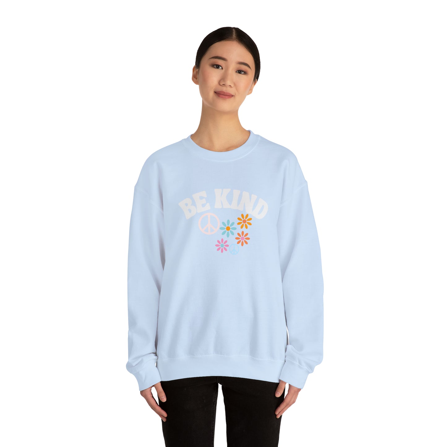 Be Kind Unisex Heavy Blend Crewneck Sweatshirt