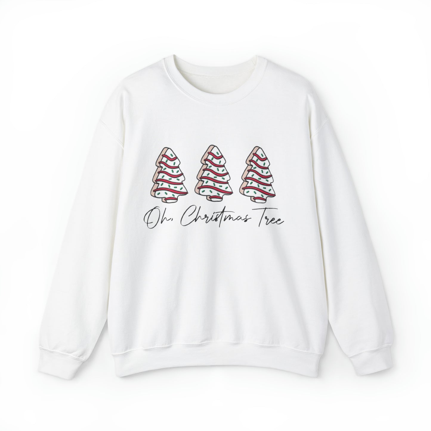 Oh Christmas Tree Unisex Heavy Blend Crewneck Sweatshirt