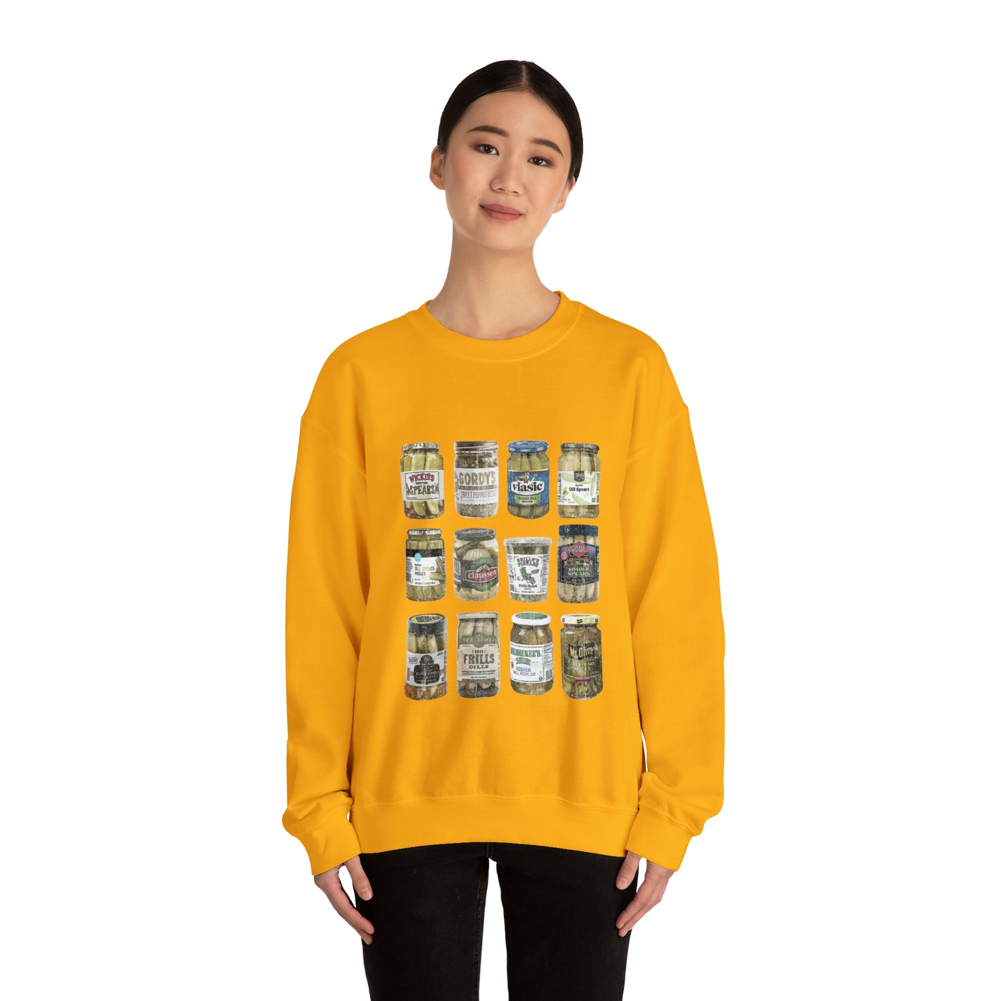Pickle Jars Unisex Heavy Blend Crewneck Sweatshirt