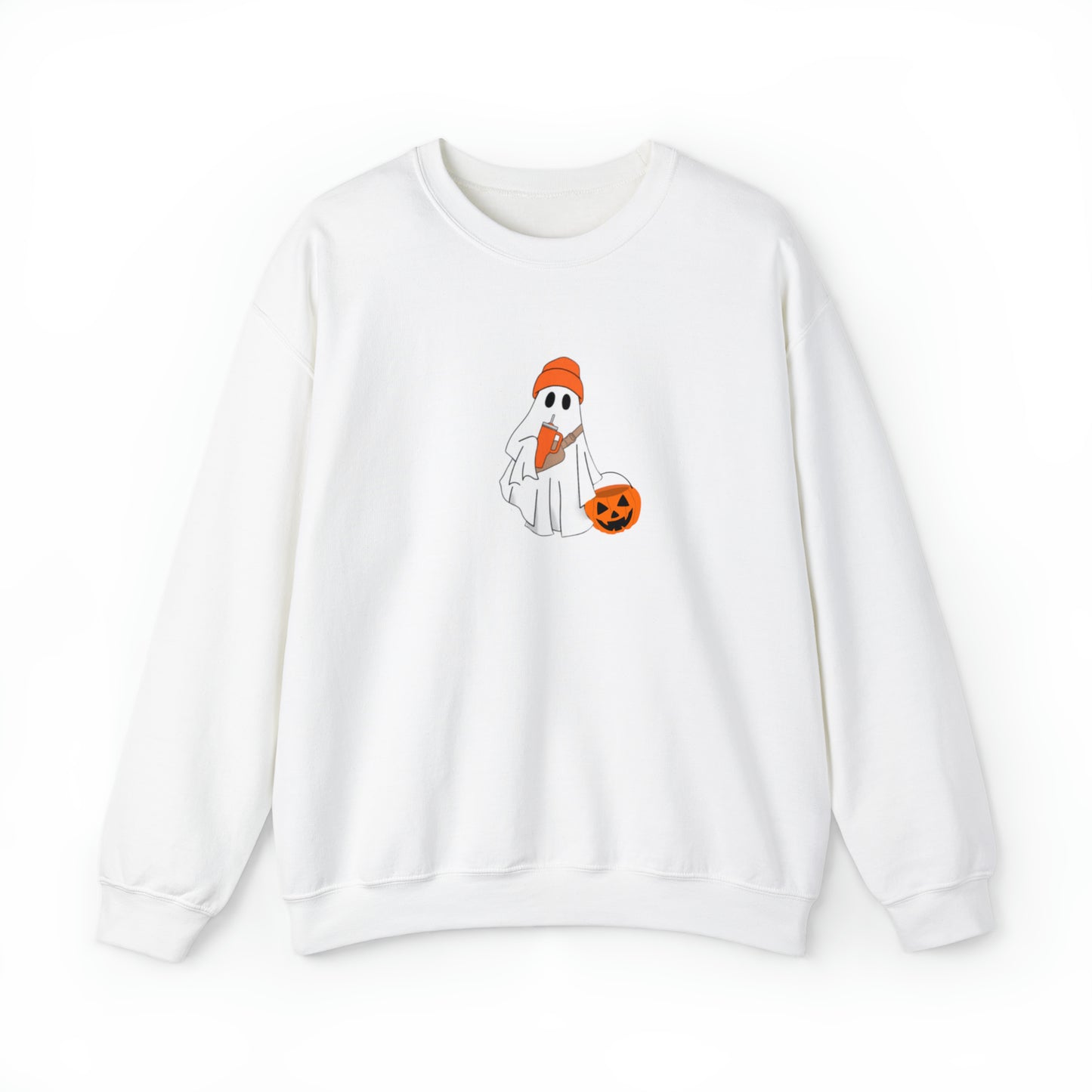 Ghost Stanley Cup  Unisex Heavy Blend Crewneck Sweatshirt