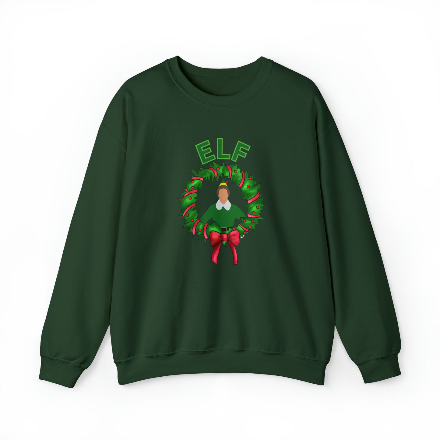 Buddy Elf Christmas Unisex Heavy Blend Crewneck Sweatshirt