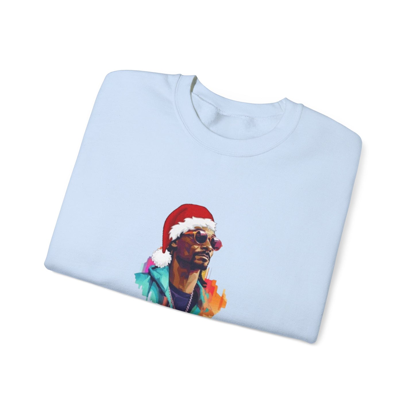 Snoop Dog Christmas Unisex Heavy Blend Crewneck Sweatshirt