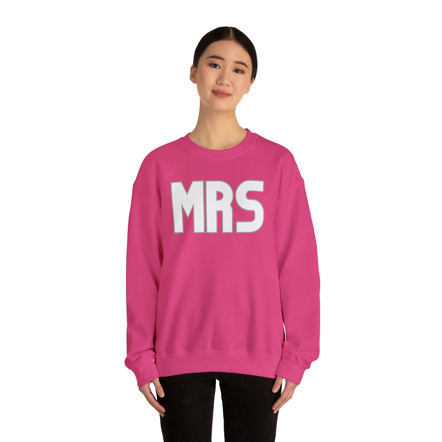 Mrs Unisex Heavy Blend Crewneck Sweatshirt