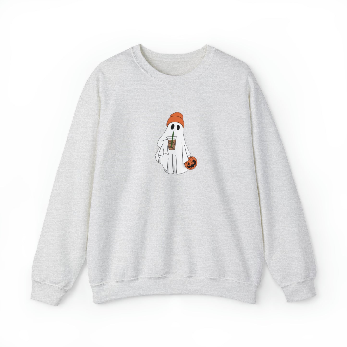 Ghost Iced Coffee Unisex Heavy Blend Crewneck Sweatshirt