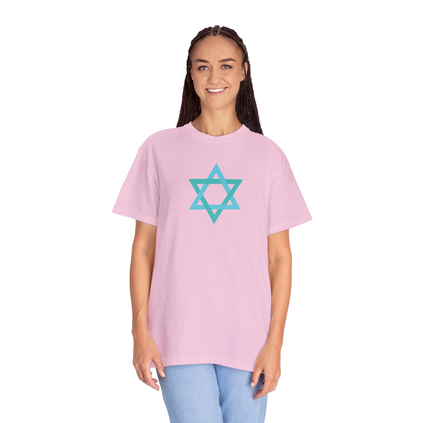 Jewish Star Unisex Garment-Dyed T-shirt