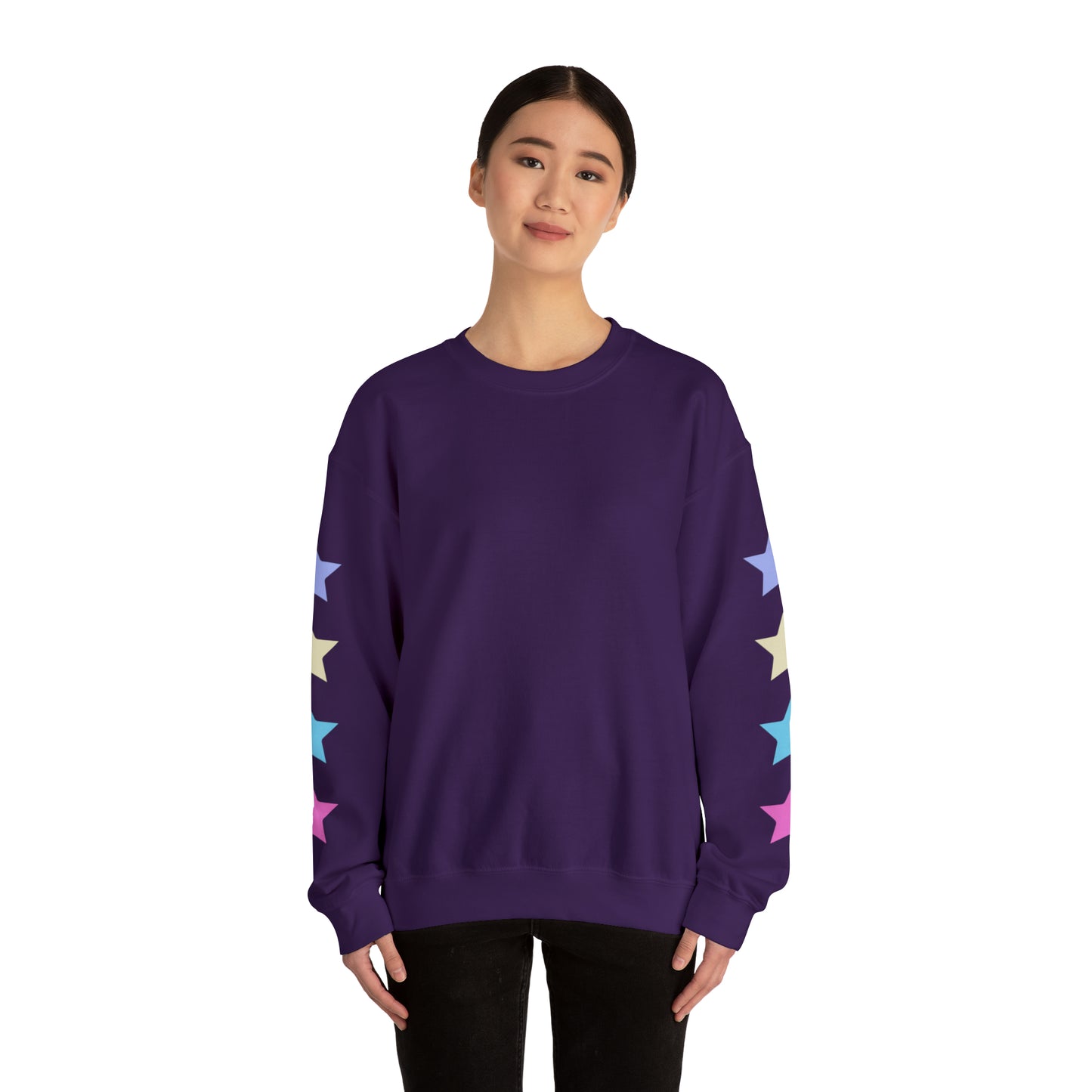 The World Is A Better Place With Peace Unisex Heavy Blend Crewneck Sweatshirt