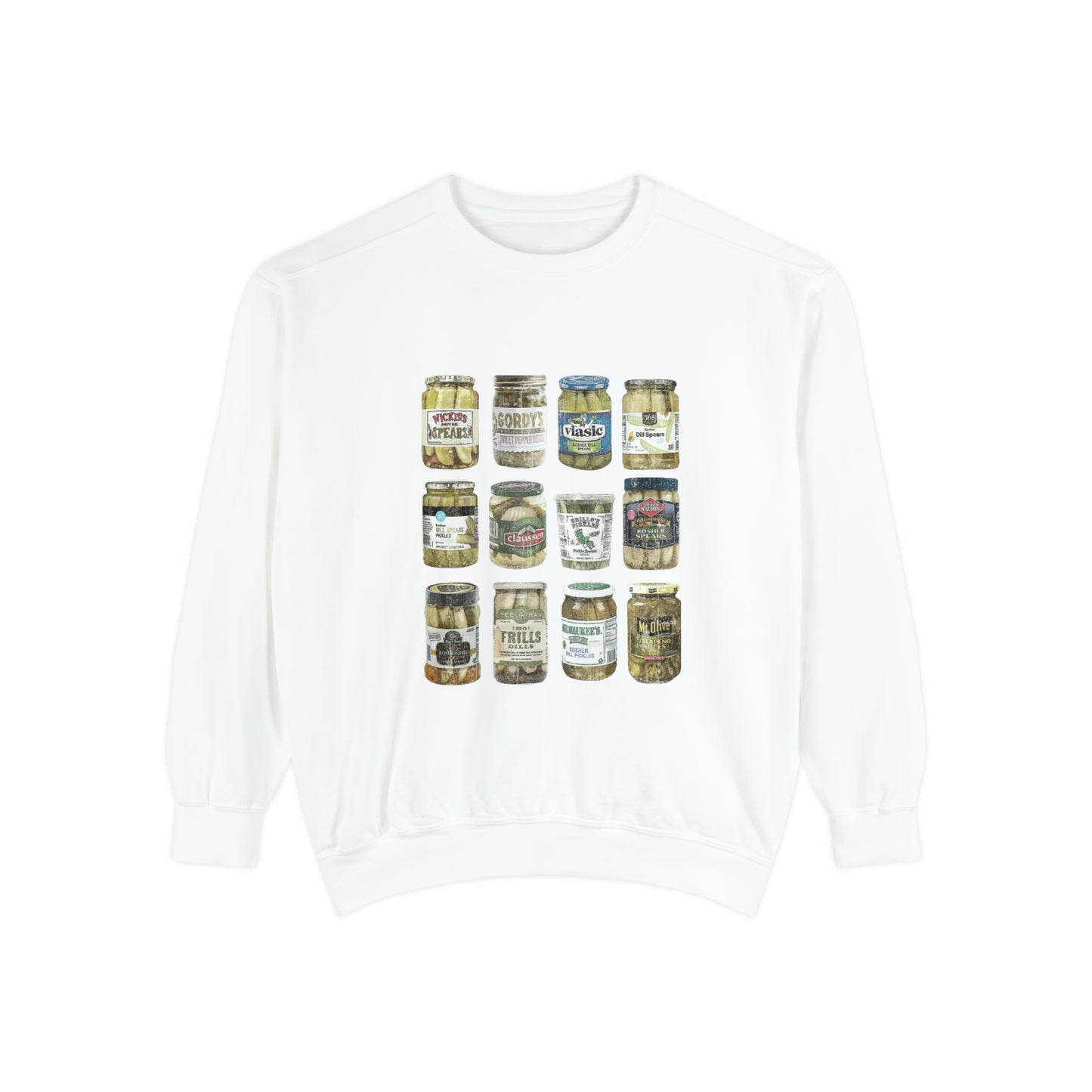Pickle Jars Unisex Garment-Dyed Sweatshirt