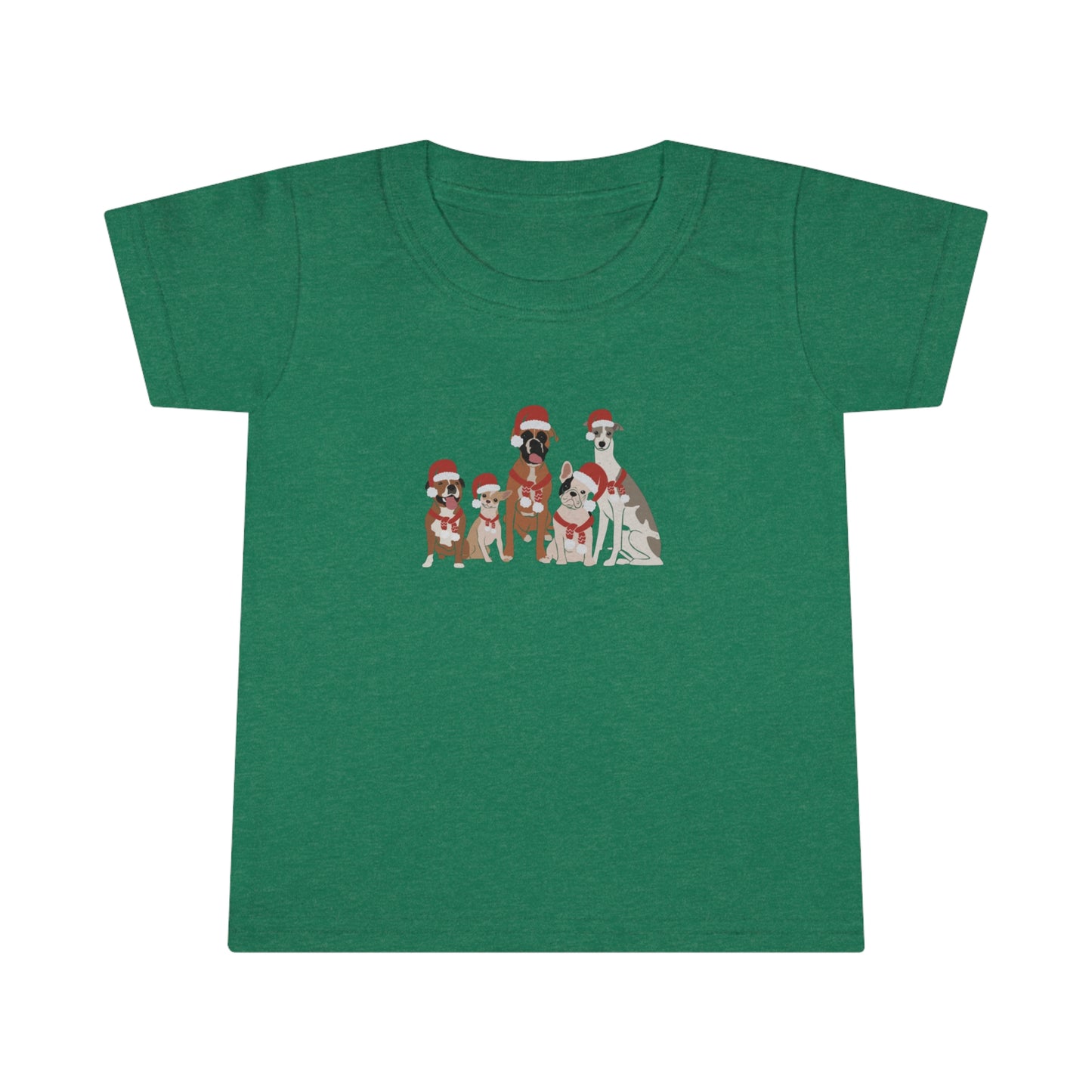 Santa Dogs Toddler T-shirt