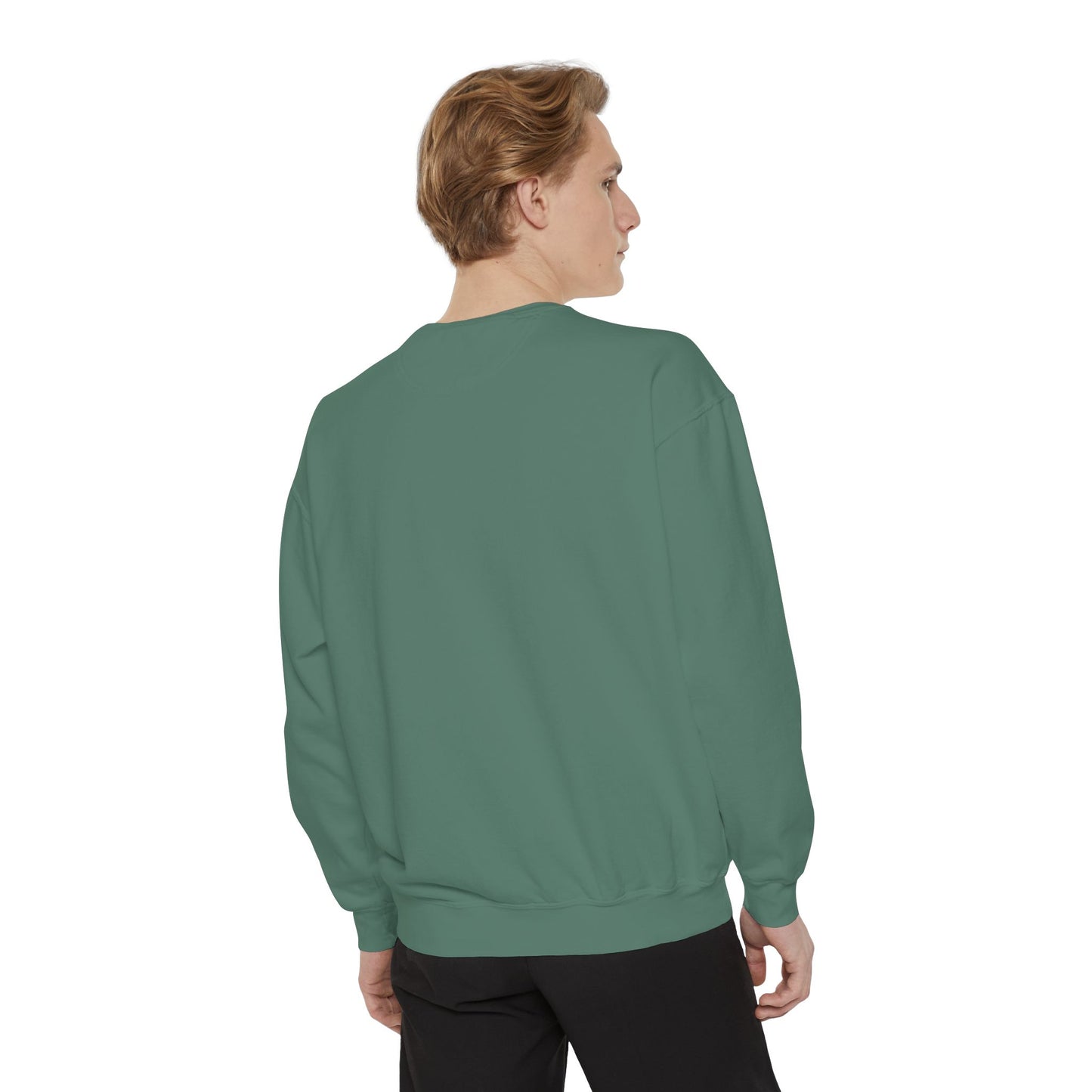 Grinchy Comfort Colors Unisex Garment-Dyed Sweatshirt
