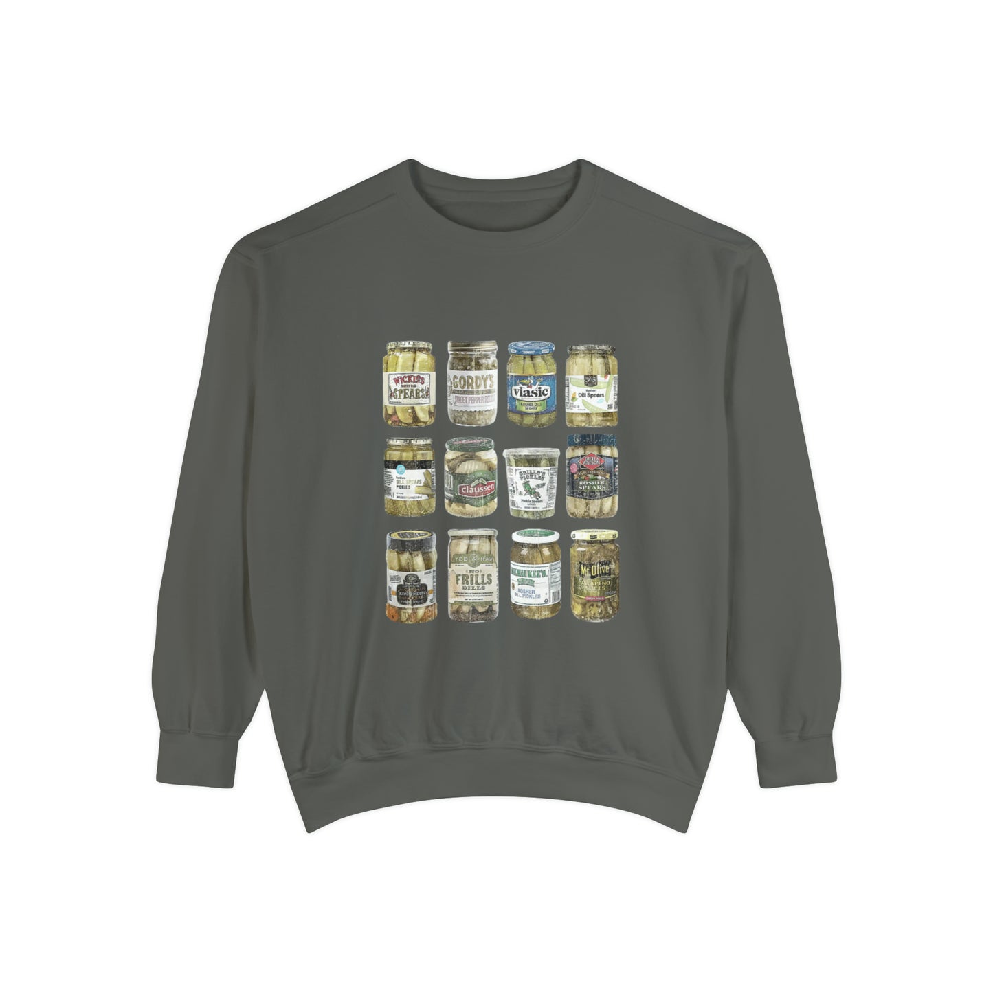 Pickle Jars Unisex Garment-Dyed Sweatshirt