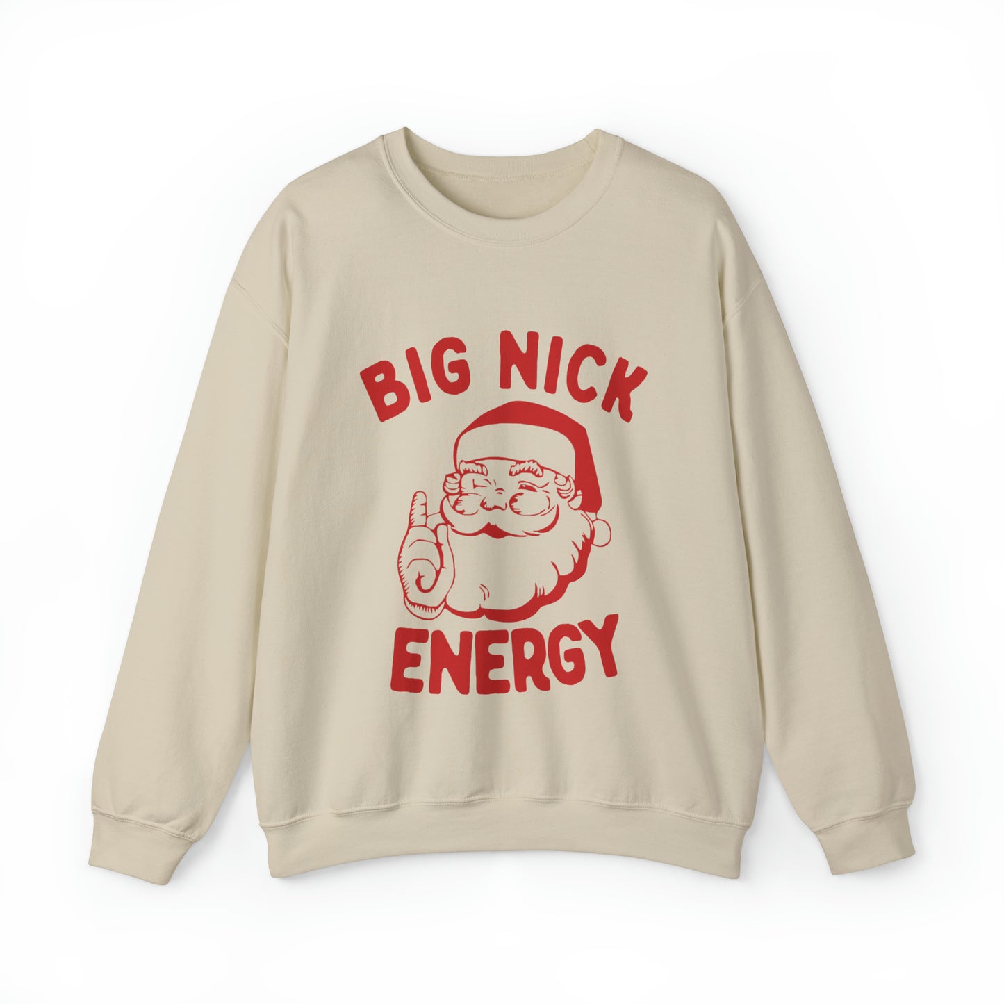 Big Nick Energy Unisex Heavy Blend Crewneck Sweatshirt
