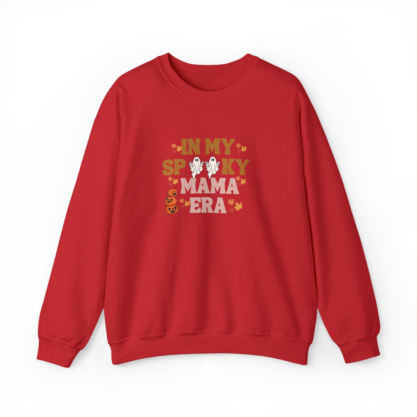In My Spooky Mama Era Unisex Heavy Blend Crewneck Sweatshirt
