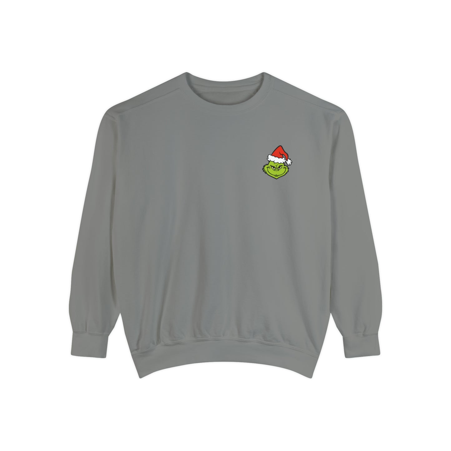 In My Grinch Era Comfort Colors Unisex Garment-Dyed Sweatshirt