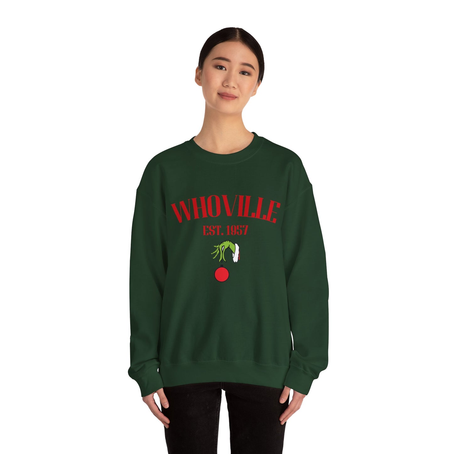 Whoville Unisex Heavy Blend Crewneck Sweatshirt