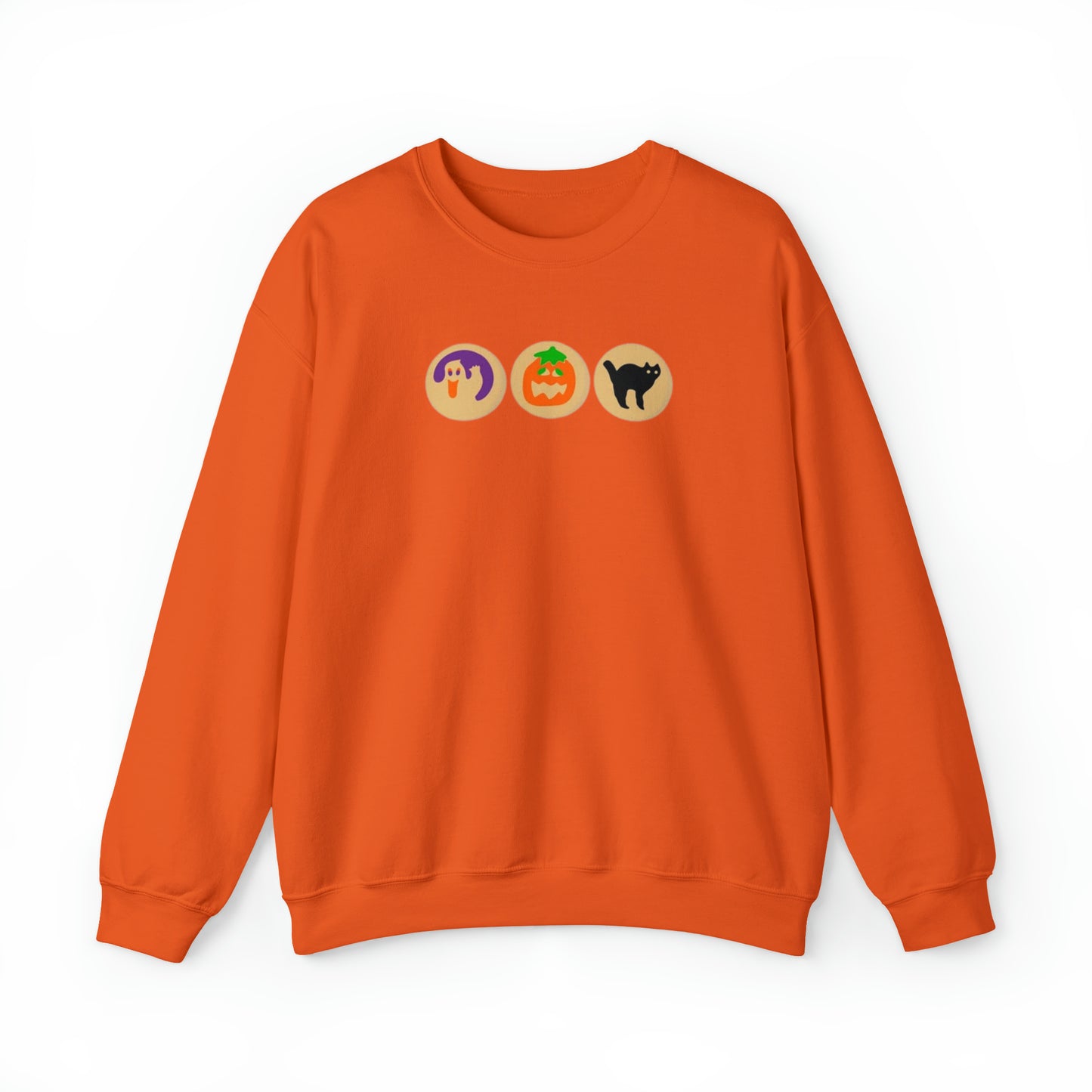 Halloween sugar cookie Unisex Heavy Blend Crewneck Sweatshirt
