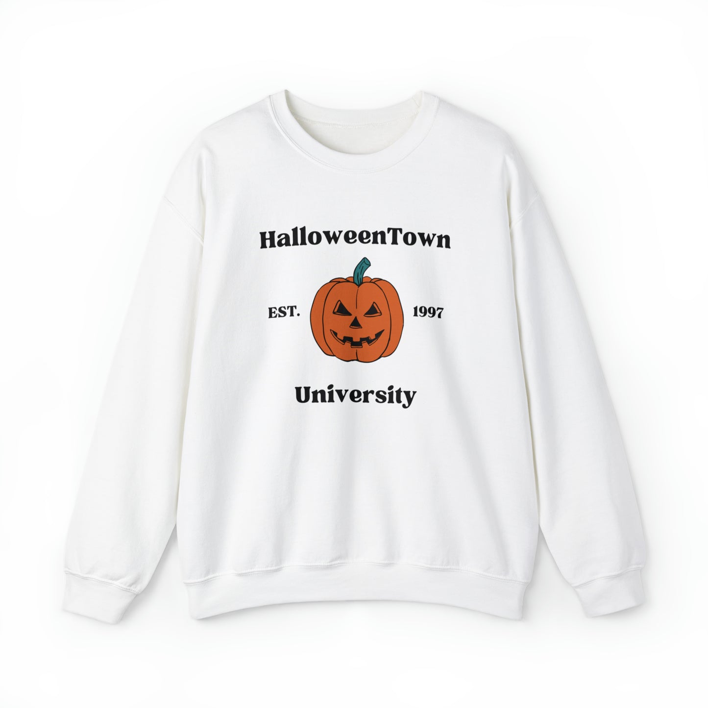Halloween Town Pumpkin Crewneck Sweatshirt