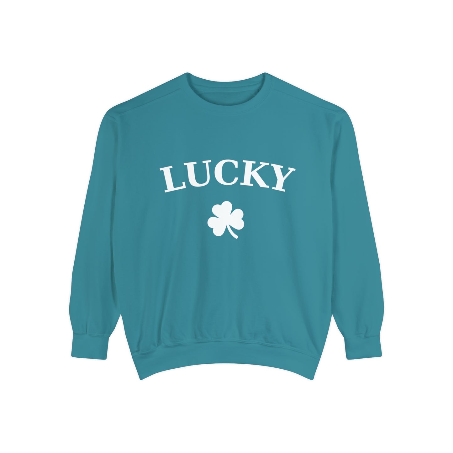 Lucky Comfort Colors Unisex Sweatshirt