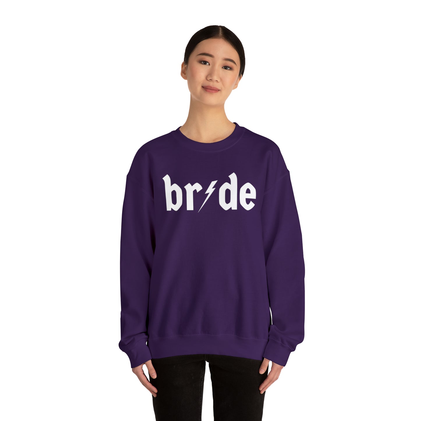 Grunge  Bride Unisex Heavy Blend Crewneck Sweatshirt