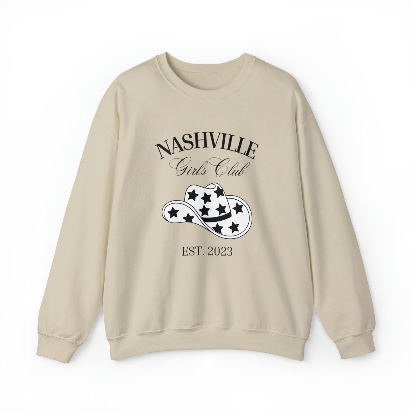 Nashville Girls Club Unisex Heavy Blend Crewneck Sweatshirt