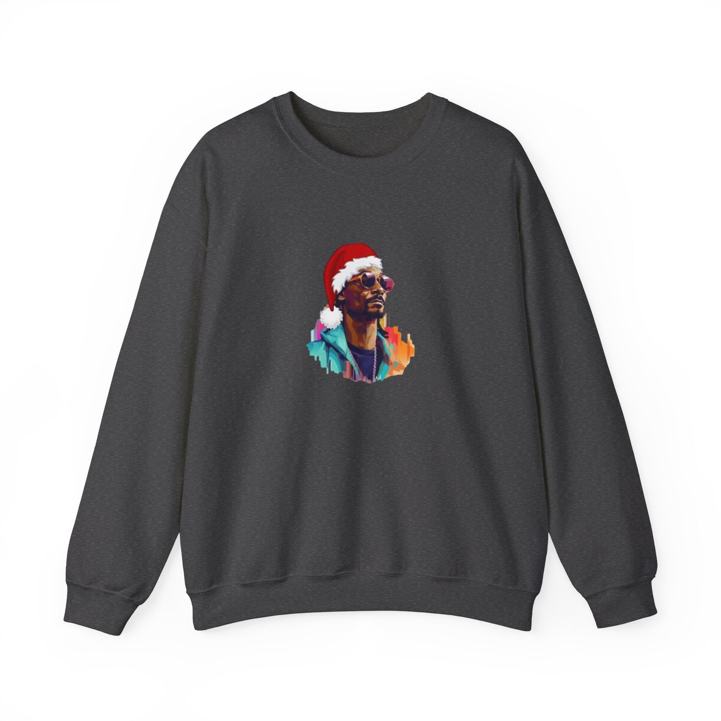 Snoop Dog Christmas Unisex Heavy Blend Crewneck Sweatshirt