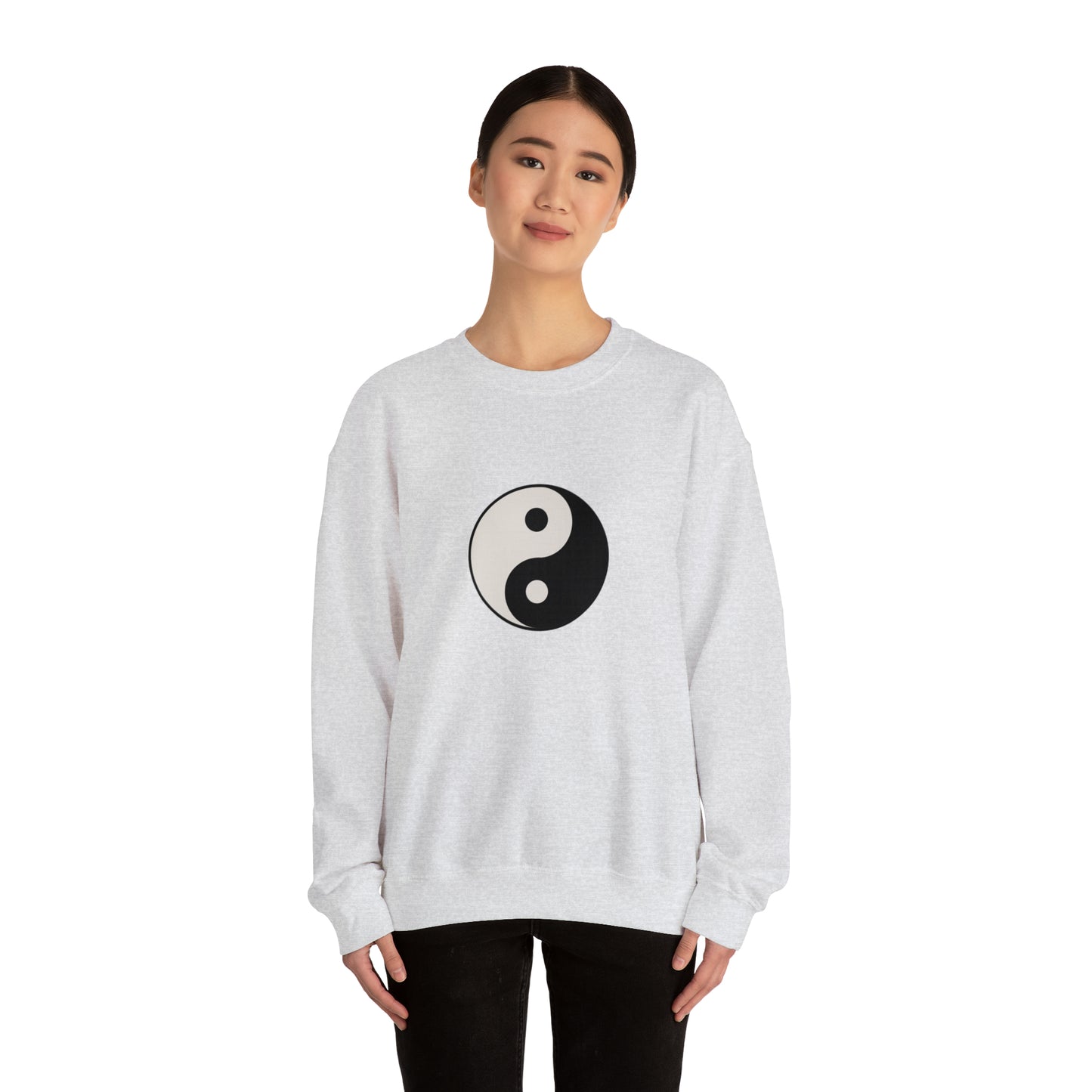Ying Yang Unisex Heavy Blend Crewneck Sweatshirt