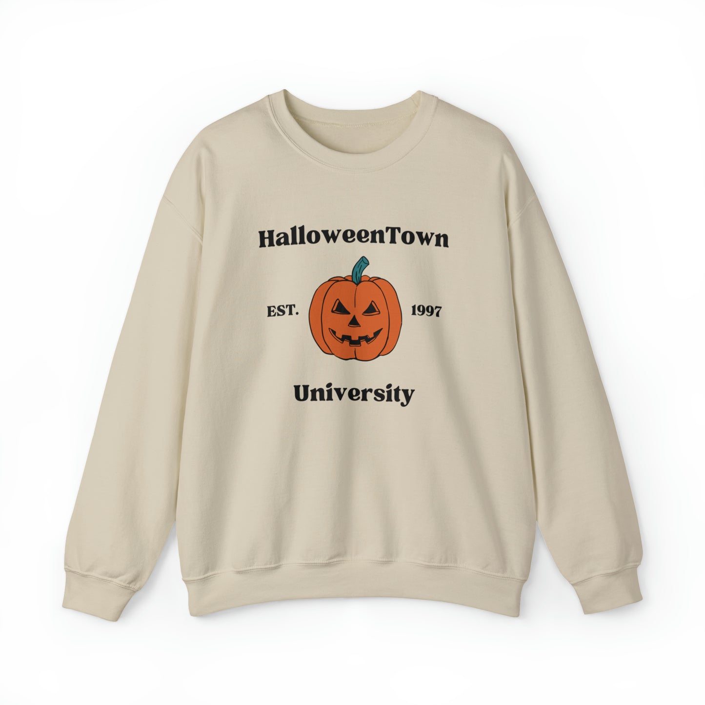 Halloween Town Pumpkin Crewneck Sweatshirt
