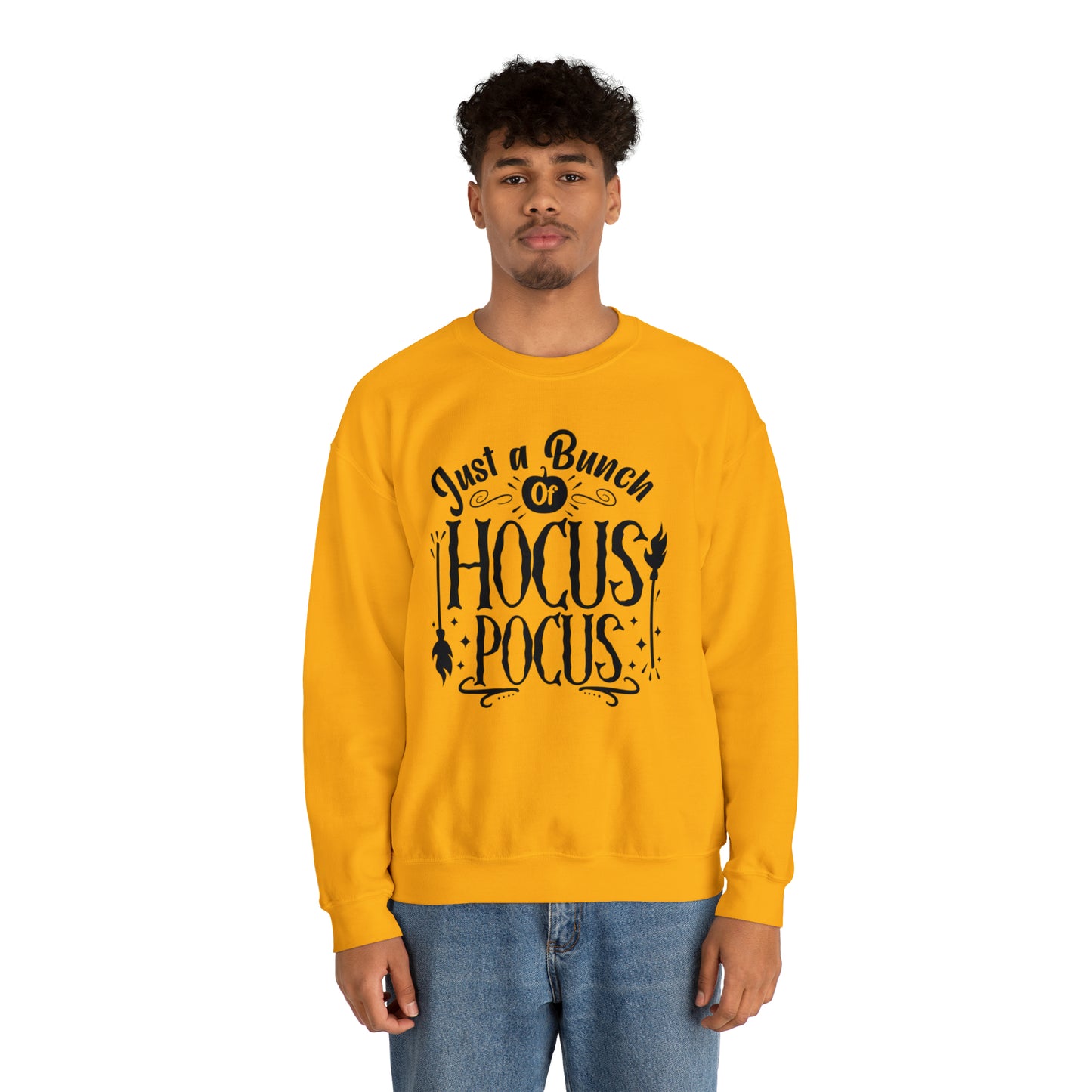 Just A Bunch Of Hocus Pocus Unisex Heavy Blend Crewneck Sweatshirt