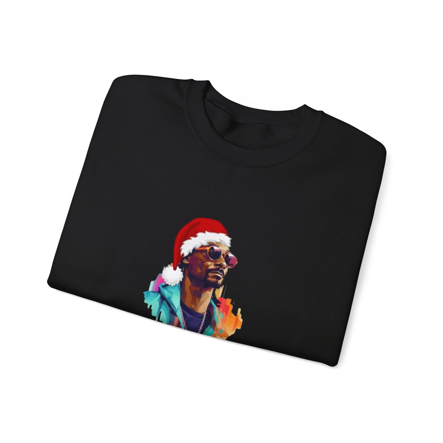 Snoop Dog Christmas Unisex Heavy Blend Crewneck Sweatshirt