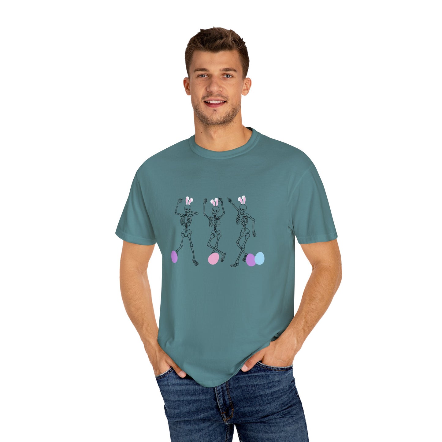 Skeleton Easter Comfort Colors Unisex T-shirt