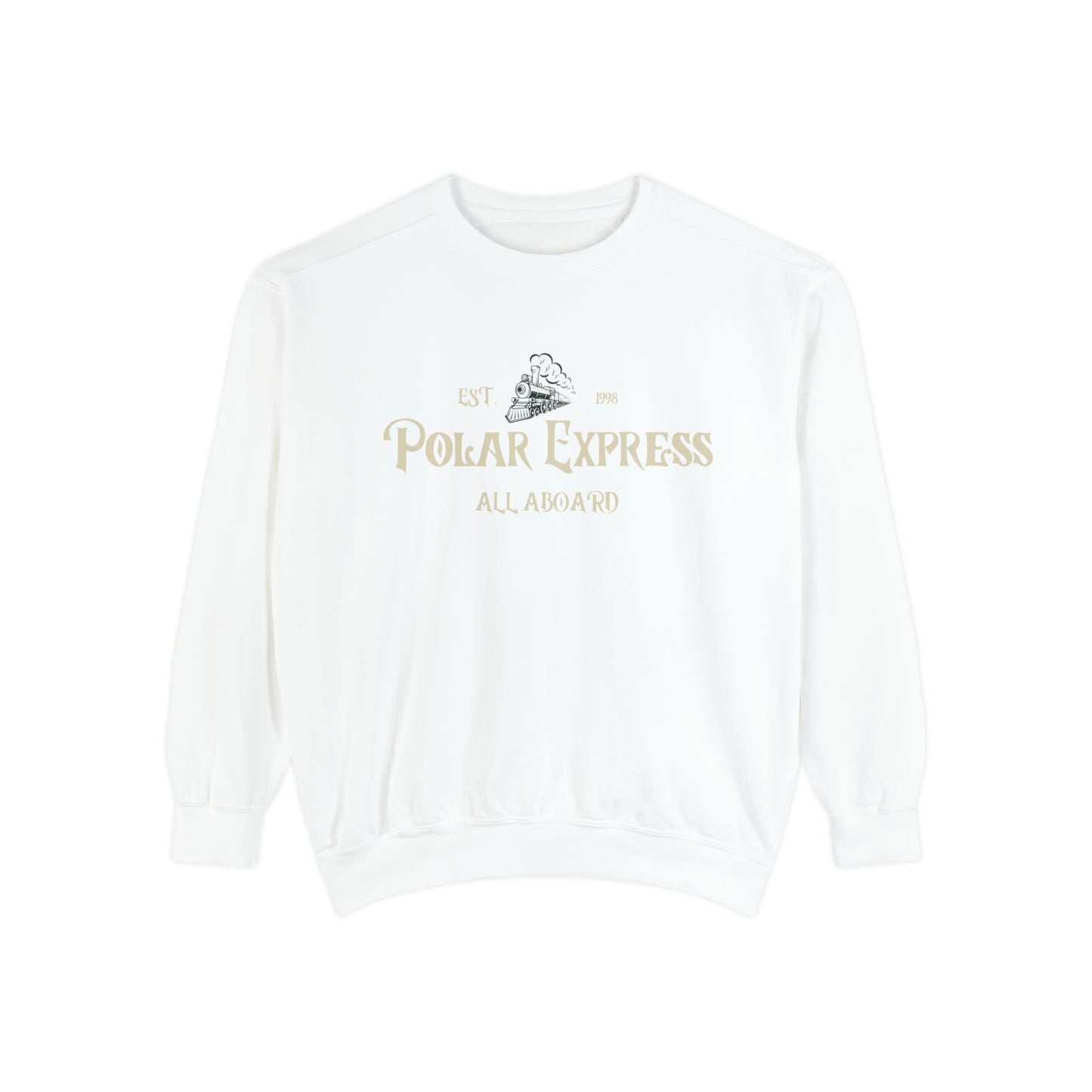 Polar Express Comfort Colors Unisex Sweatshirt