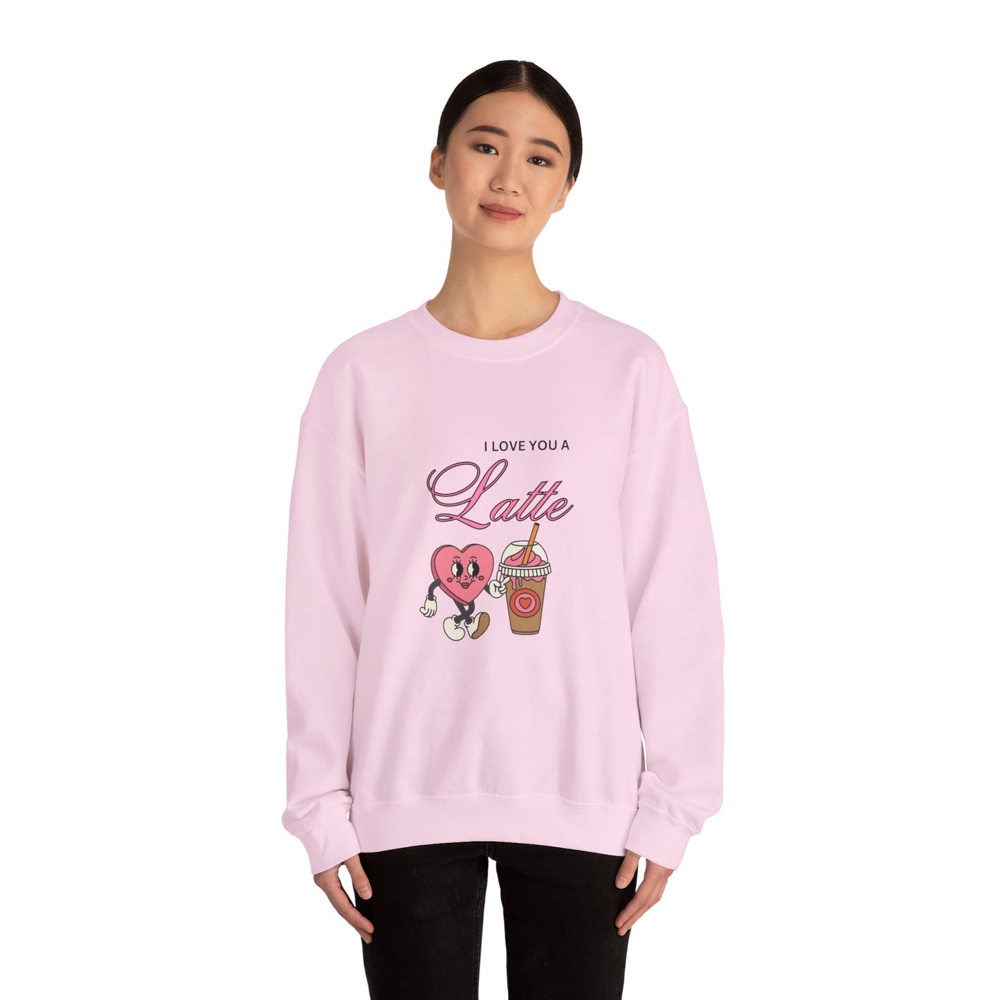 I love you a latte Crewneck Sweatshirt