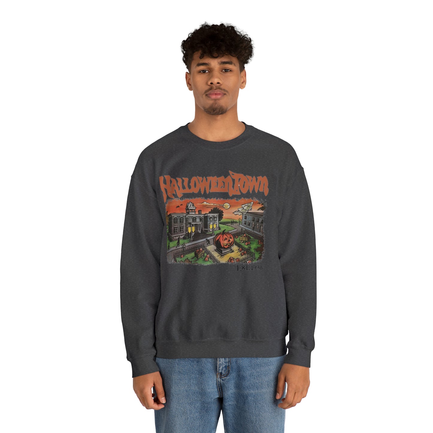 HalloweenTown Unisex Heavy Blend Crewneck Sweatshirt