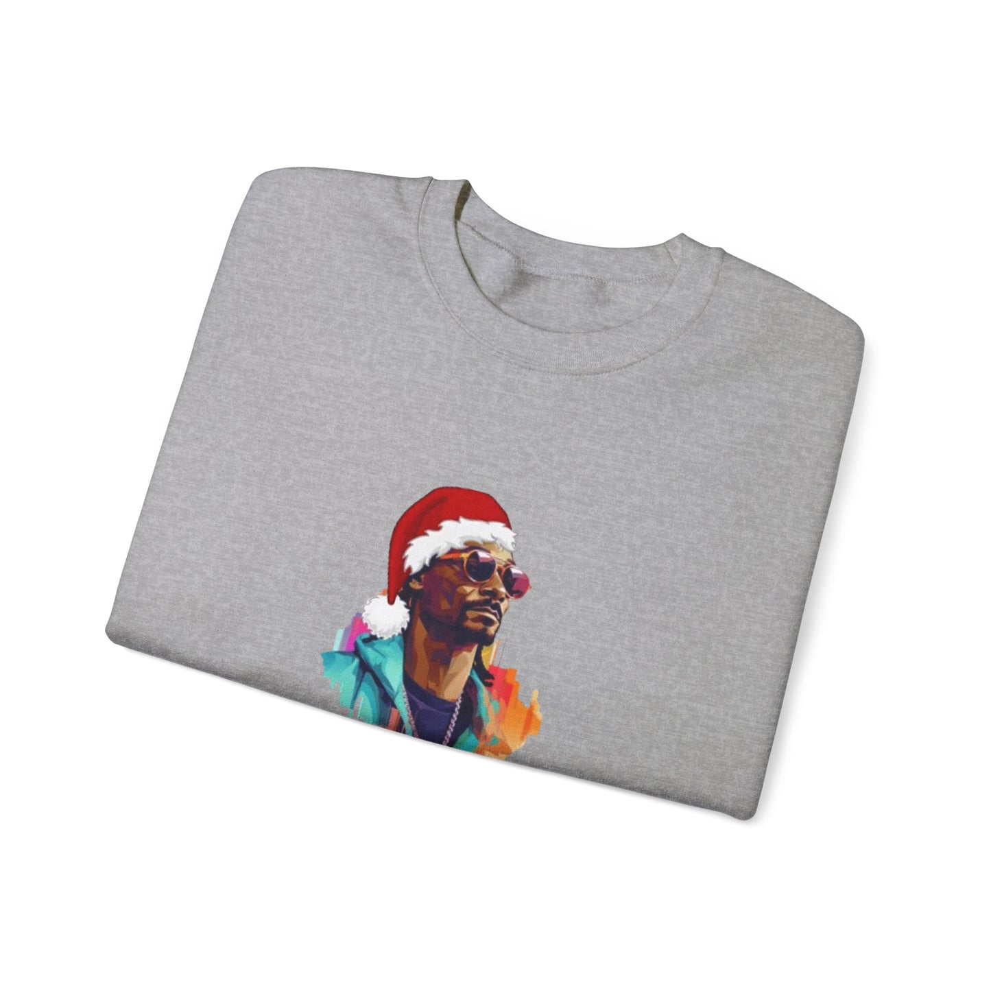 Snoop Dog Christmas Unisex Heavy Blend Crewneck Sweatshirt