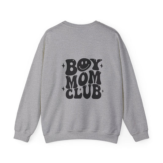 Boy Mom Club Unisex Crewneck Sweatshirt