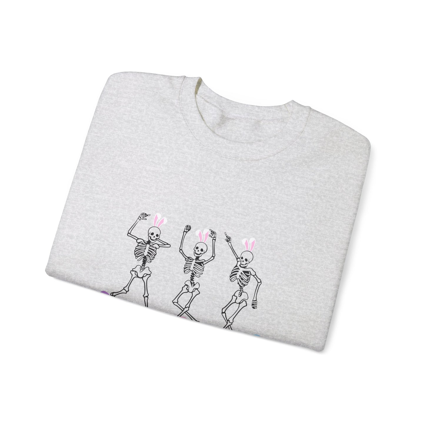 Skeleton Easter Unisex Crewneck Sweatshirt