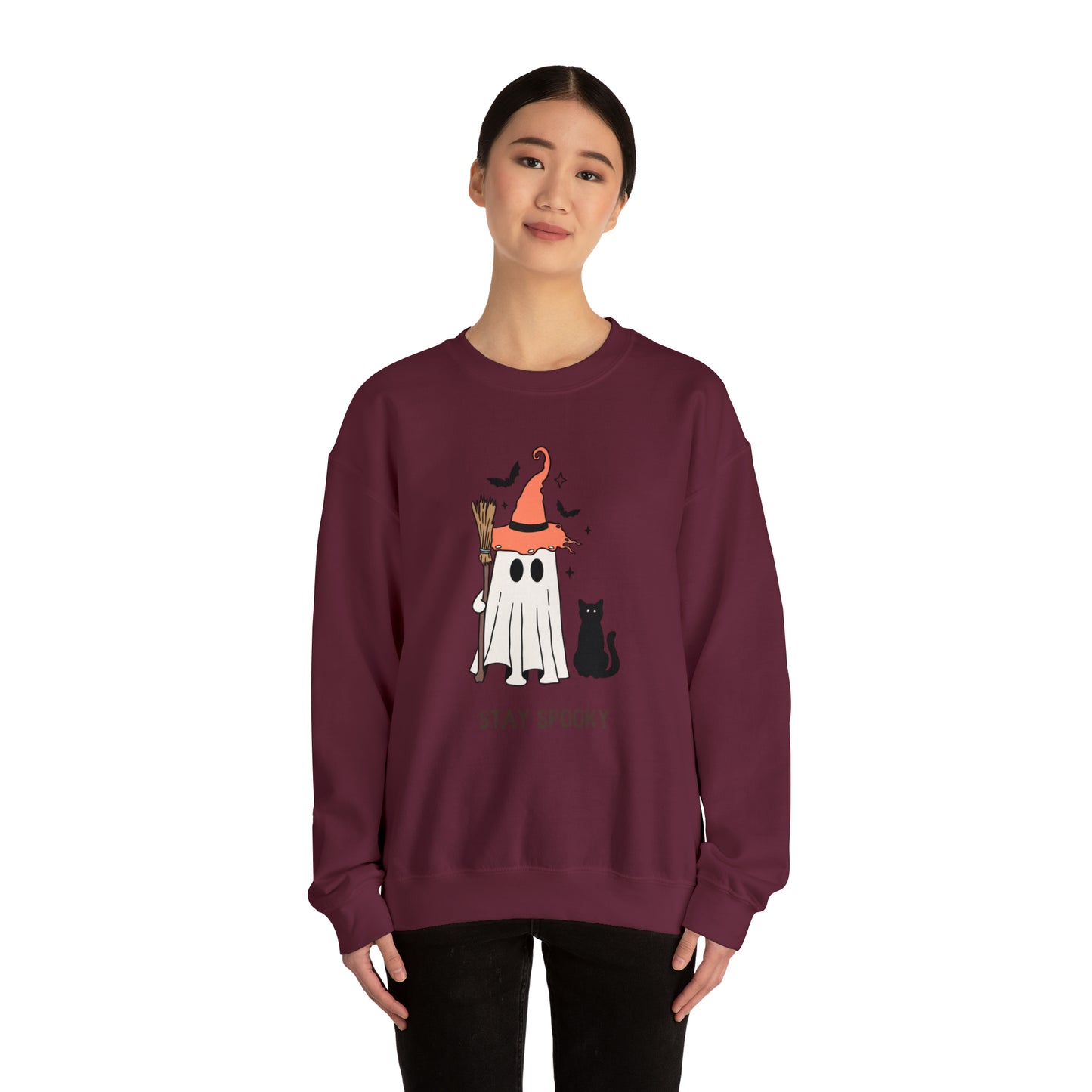 Stay Spooky Unisex Heavy Blend Crewneck Sweatshirt