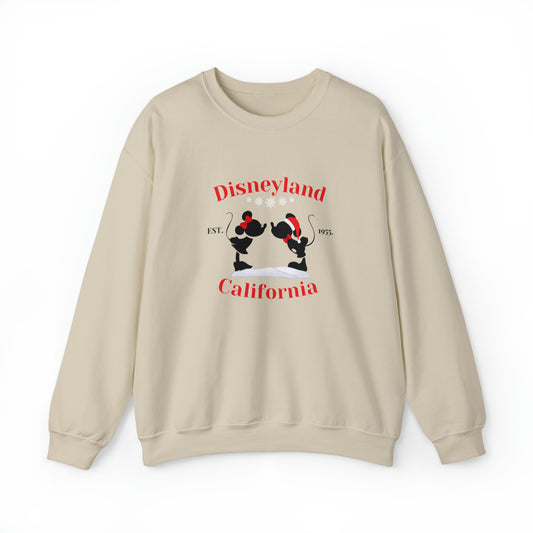 Mickey and Minnie Christmas  Crewneck Sweatshirt