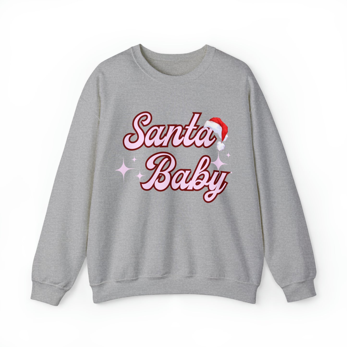 Santa Baby Unisex Heavy Blend Crewneck Sweatshirt